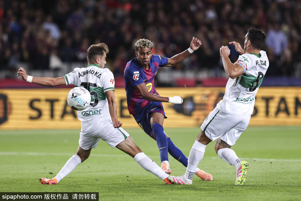 世界杯足球投注
_西甲-亚马尔破门拉什福德建功 巴萨3-1埃尔切仍落后5分